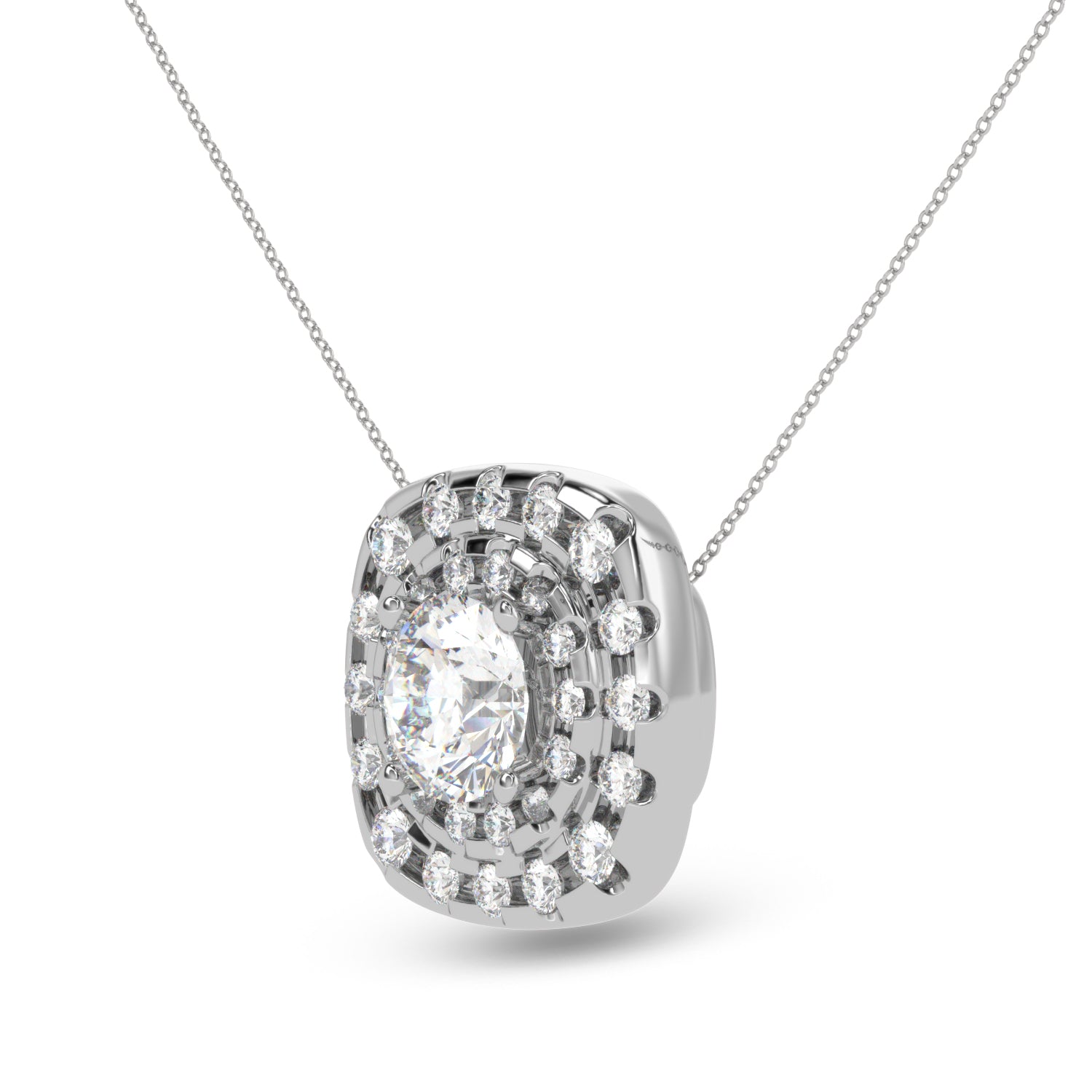 Buy 1.74Ct G Color VS1 Diamond Pendant | Solitairekart